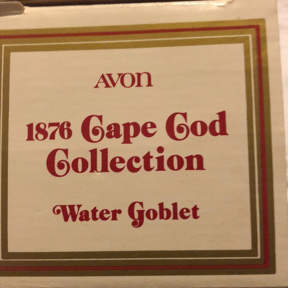 Avon Cape Cod Water 💦 Goblet - Picture 4 of 5